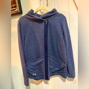 Under Armour cowl neck zip up
